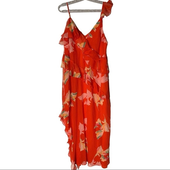 Maxi Sundress with Spaghetti Strap Plunge Neckline - Picture 4 of 11